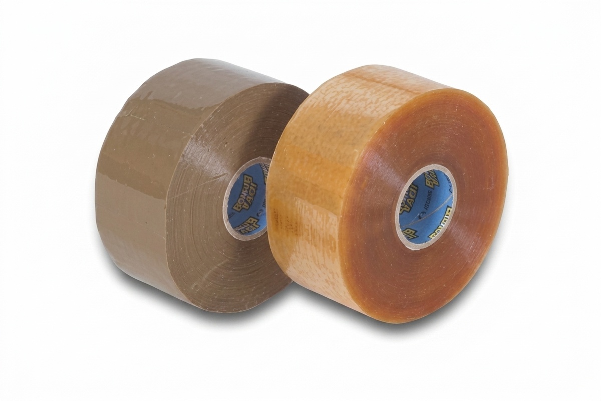 Bonus tape acryl bruin - 50mm x 200m