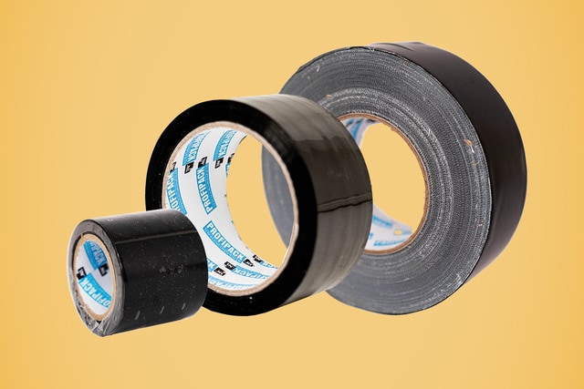 Zwarte tape online kopen bij Profipack