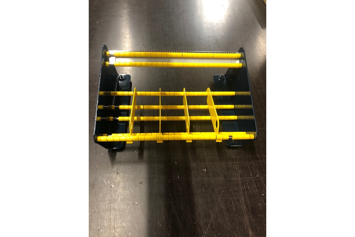 Etikettendispenser groot LB1018 - 26,6cm breed (voor 5 rollen)