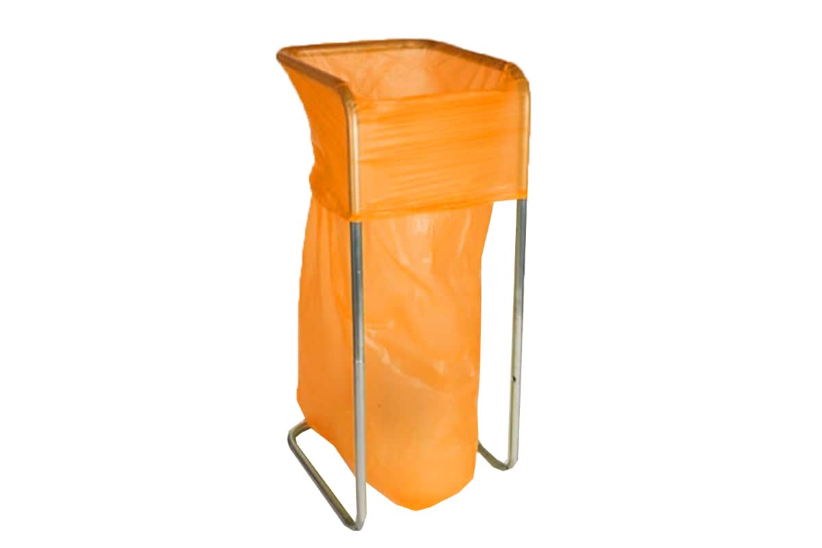 Knapzakken 400 liter oranje 23my (84 st)