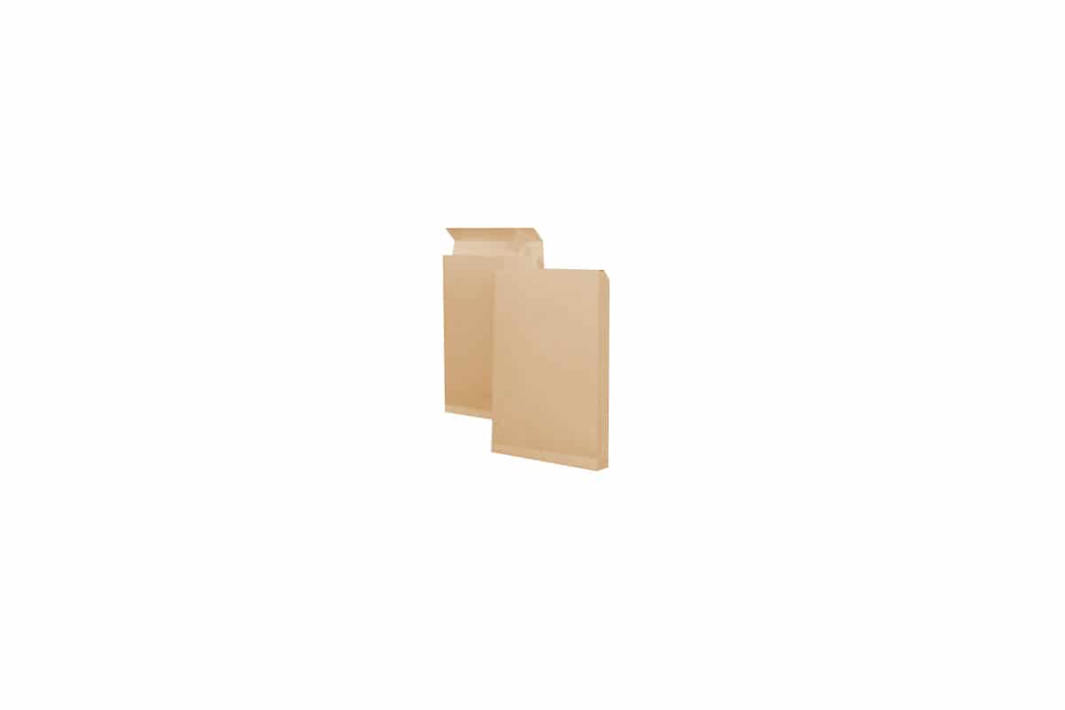 Monsterzak enveloppen Bruin - 229 x 324 x 0-30mm (250st)