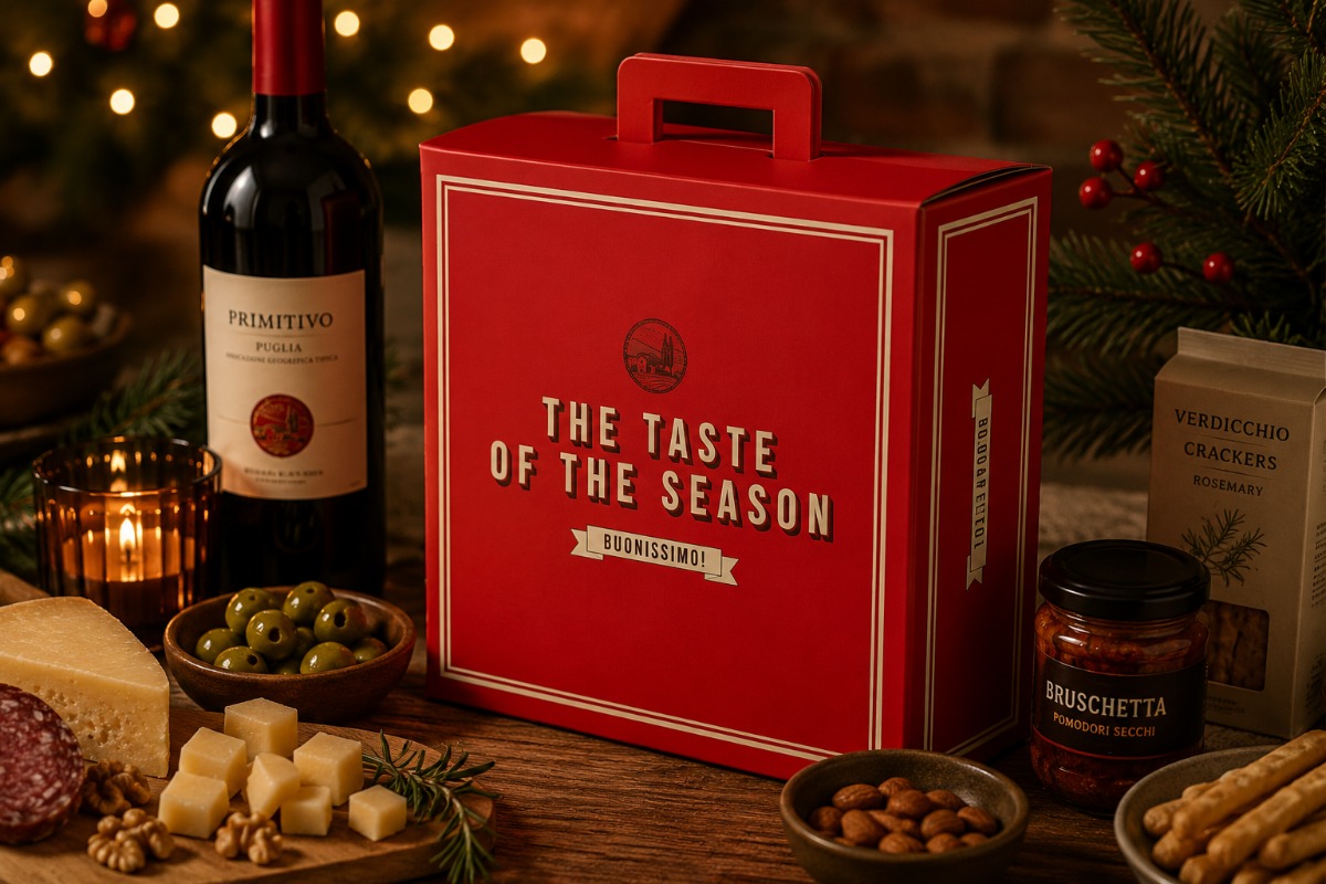 Geschenkdoos "Buonissimo" - 390 x 390 x 130mm