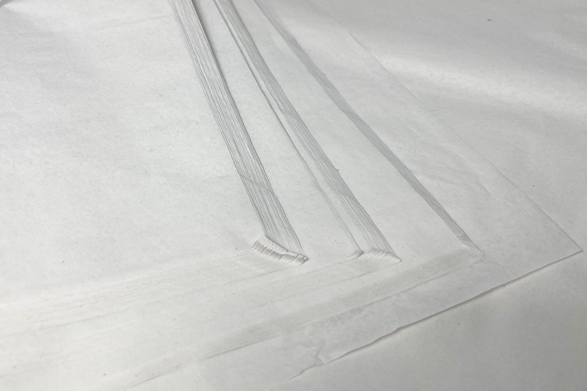 Zijdepapier zuurvrij wit - 750 x 500mm x 24g/m²
