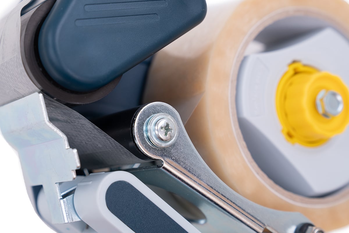 Bonus Tape dispenser luxe + safety mes 50mm (koker 76 en 38mm)
