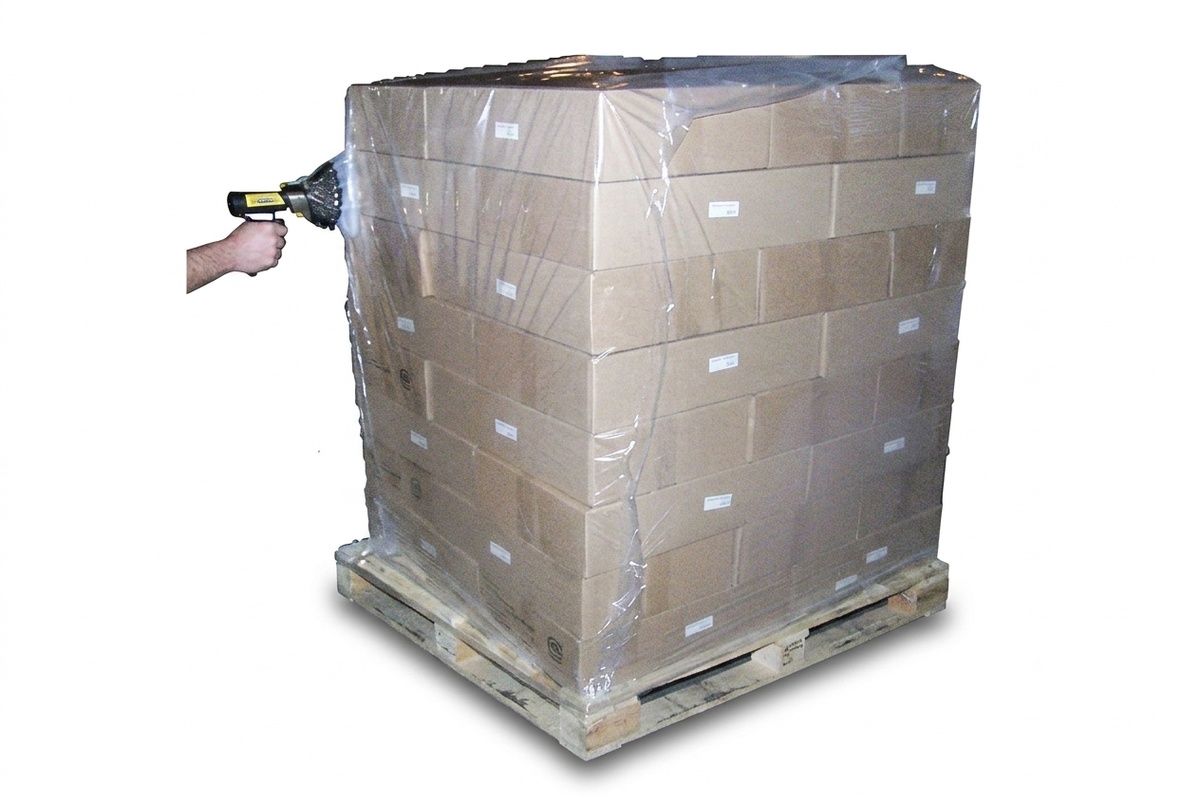 Krimpfolie transparant - 200cm x 135m x 100my