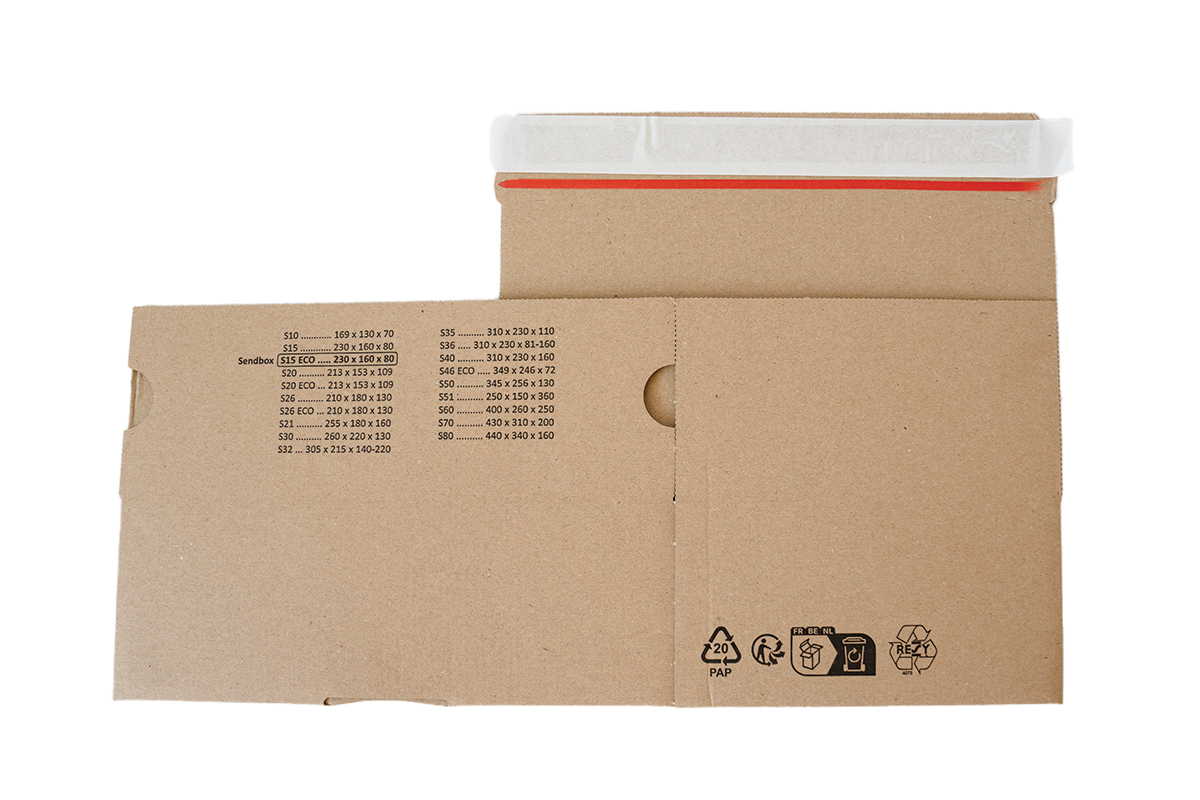 Autolock doos ECO - 349 x 246 x 76mm