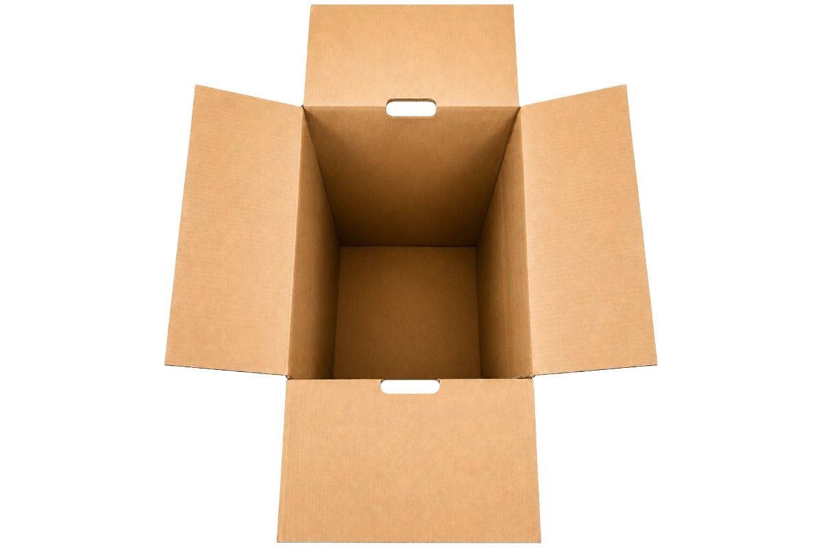 Kartonnen garderobe dozen - 493 x 493 x 850mm