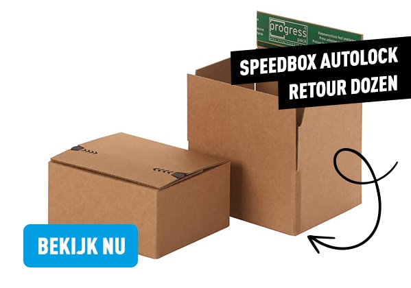 Speedbox autolock retour dozen bij Profipack