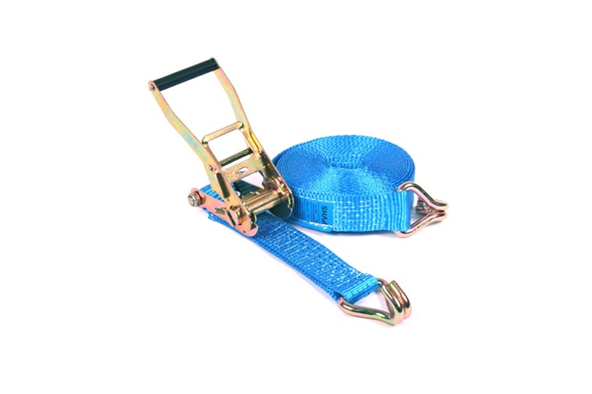 Spanband 2-delig blauw - 50mm x 9m (5 ton)