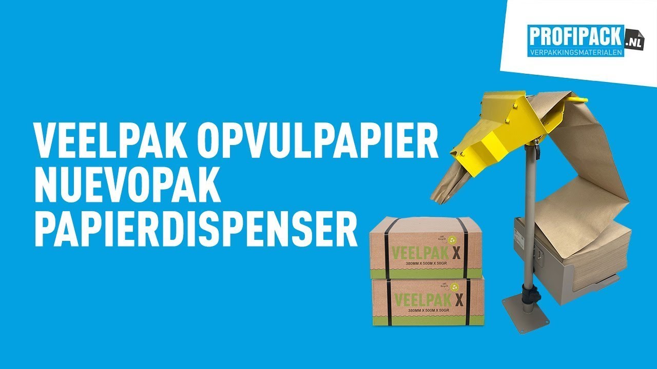 Veelpak X opvulpapier - 380mm x 500m x 50gr