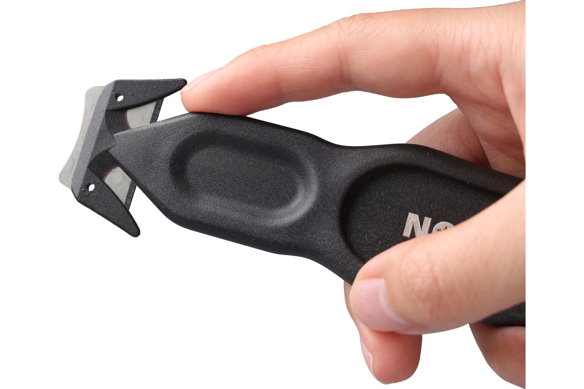 Veiligheidsmes zwart PFK 011