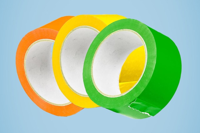 Gekleurde PVC tape kopen bij Profipack