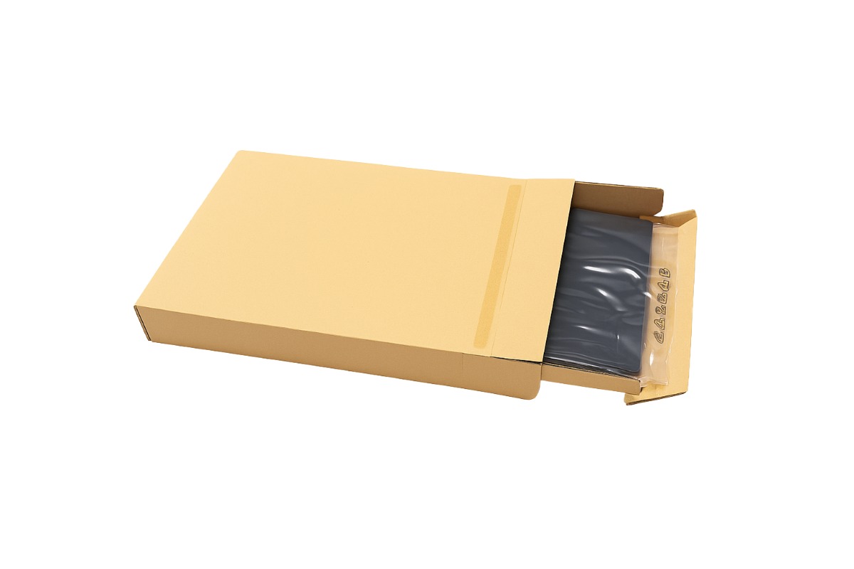 Verzendbox + plakstrip + fixeer tray - 250 x 80 x 353mm 