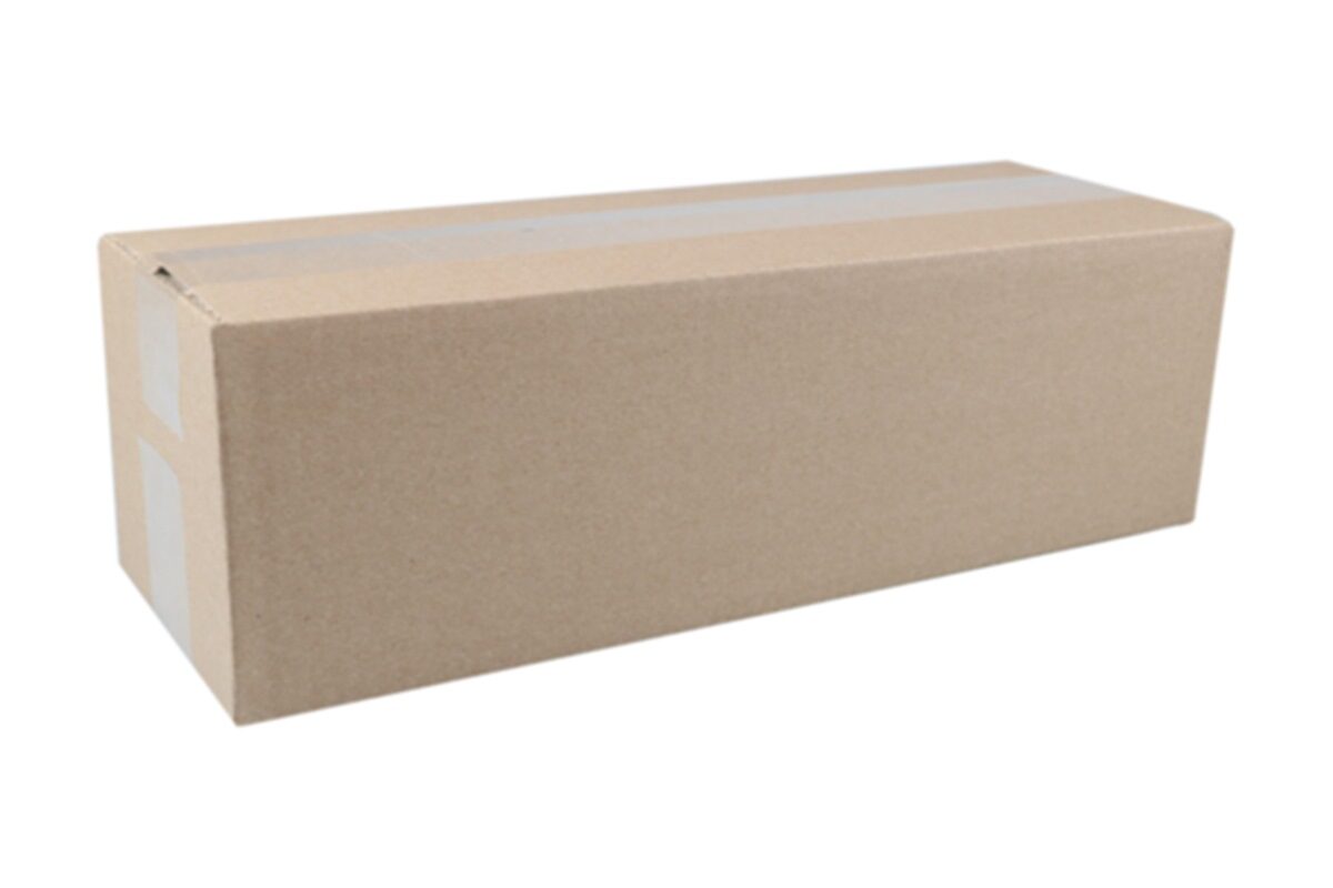 Kartonnen doos voor wijnkist 1-fles - 380 x 130 x 115mm