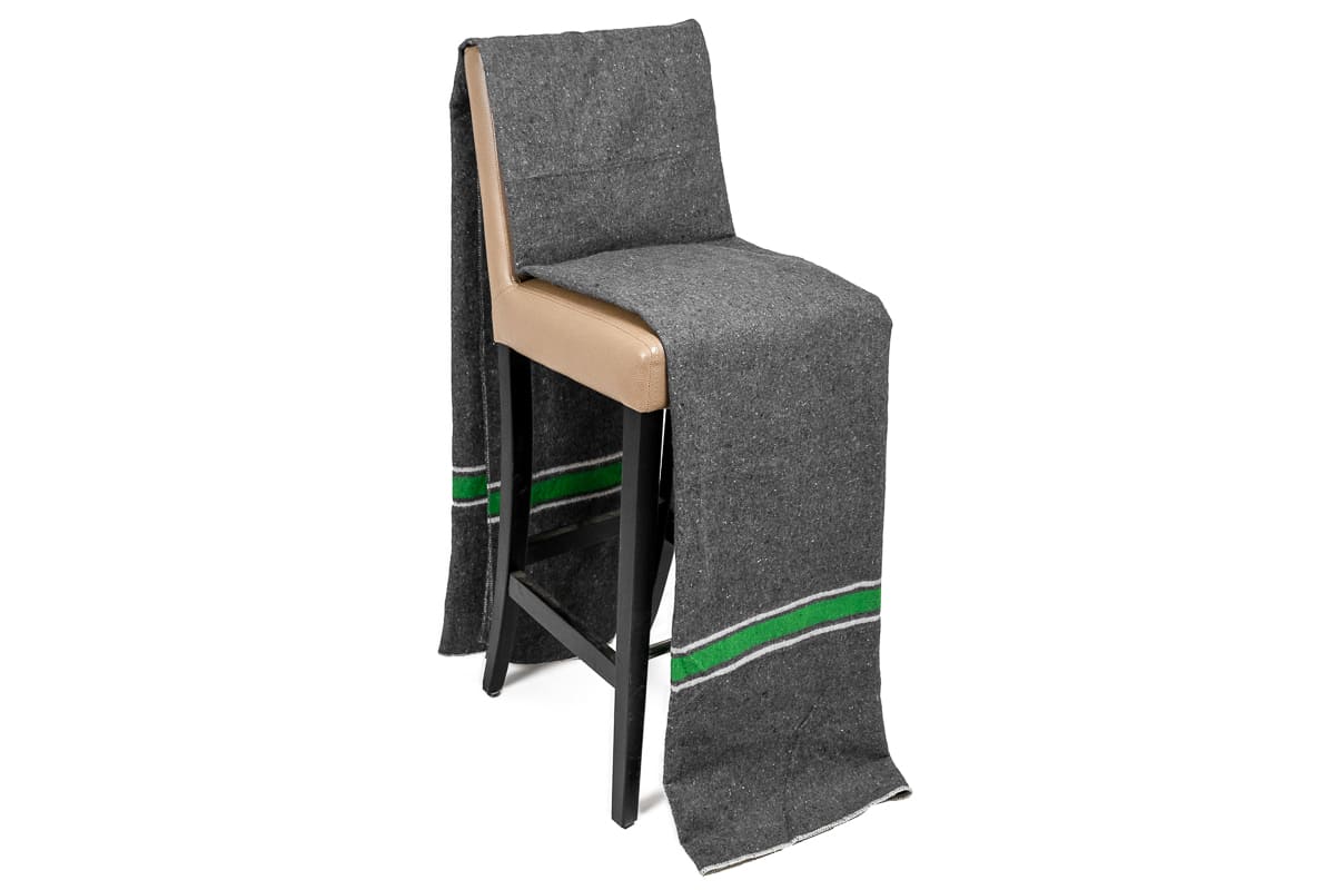 Verhuisdekens fedepack groen/wit - 150 x 200cm x 1500gr