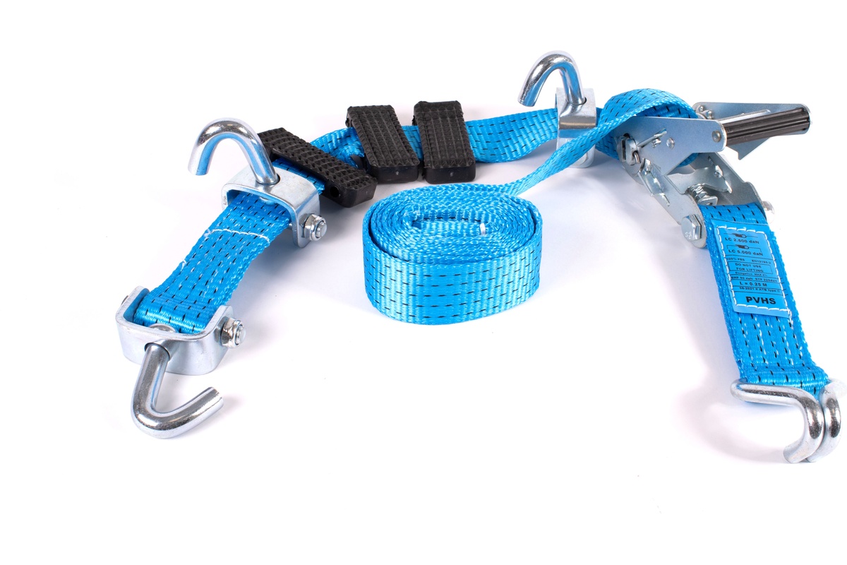 Autostransport spanband met eindstop 2.75m