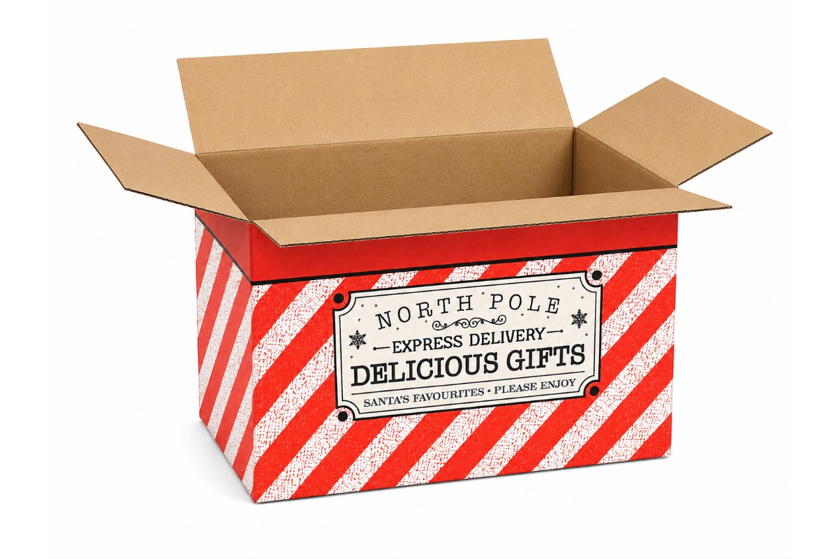 Geschenkdoos "Express Delivery" - 390 x 290 x 177 mm 