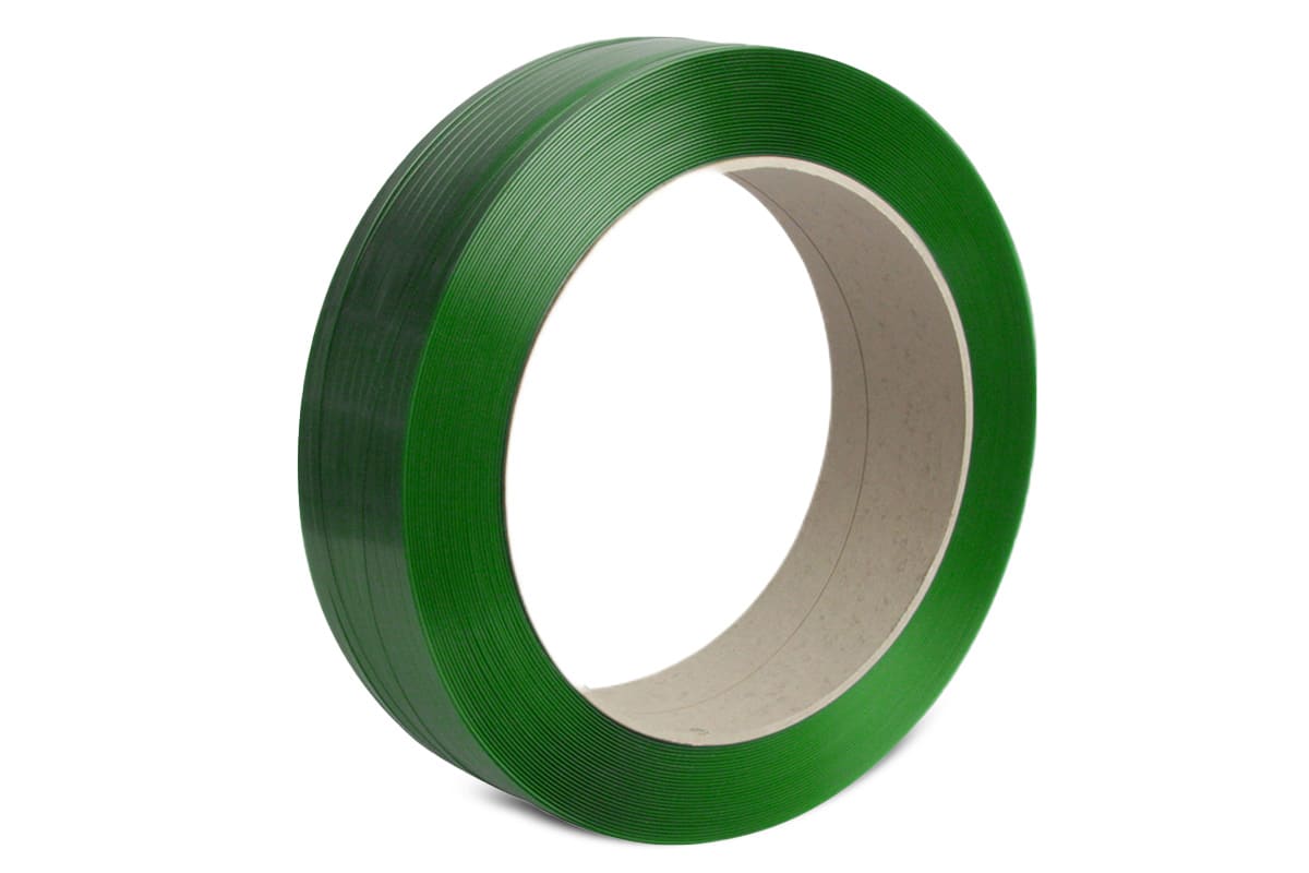 PET omsnoeringsband groen - 16mm x 1.300m x 0,90mm 0.7000 millimeter