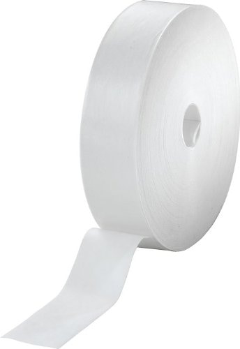 Papieren tape gegomd - 60mm x 200m - 60g/m2 - wit