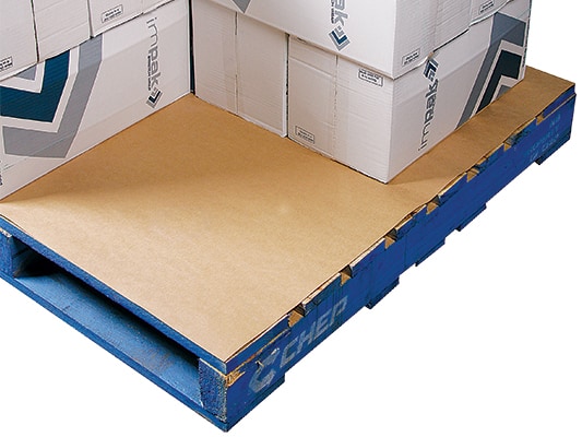 Kartonnen palletplaten EURO massief - 98 x 118cm (550gr/m2)