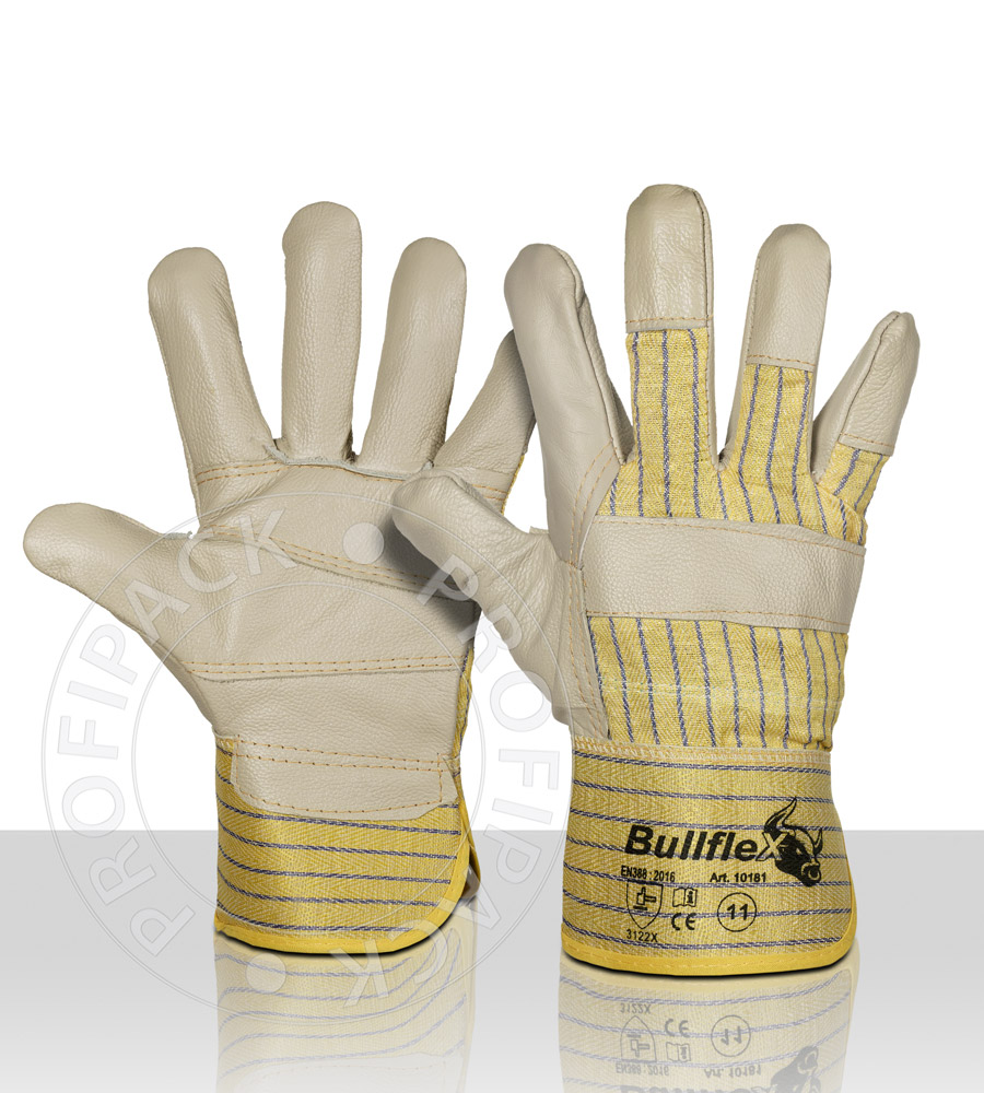Bullflex Werkhandschoenen meubelleder - 10cm (maat 11/XXL)