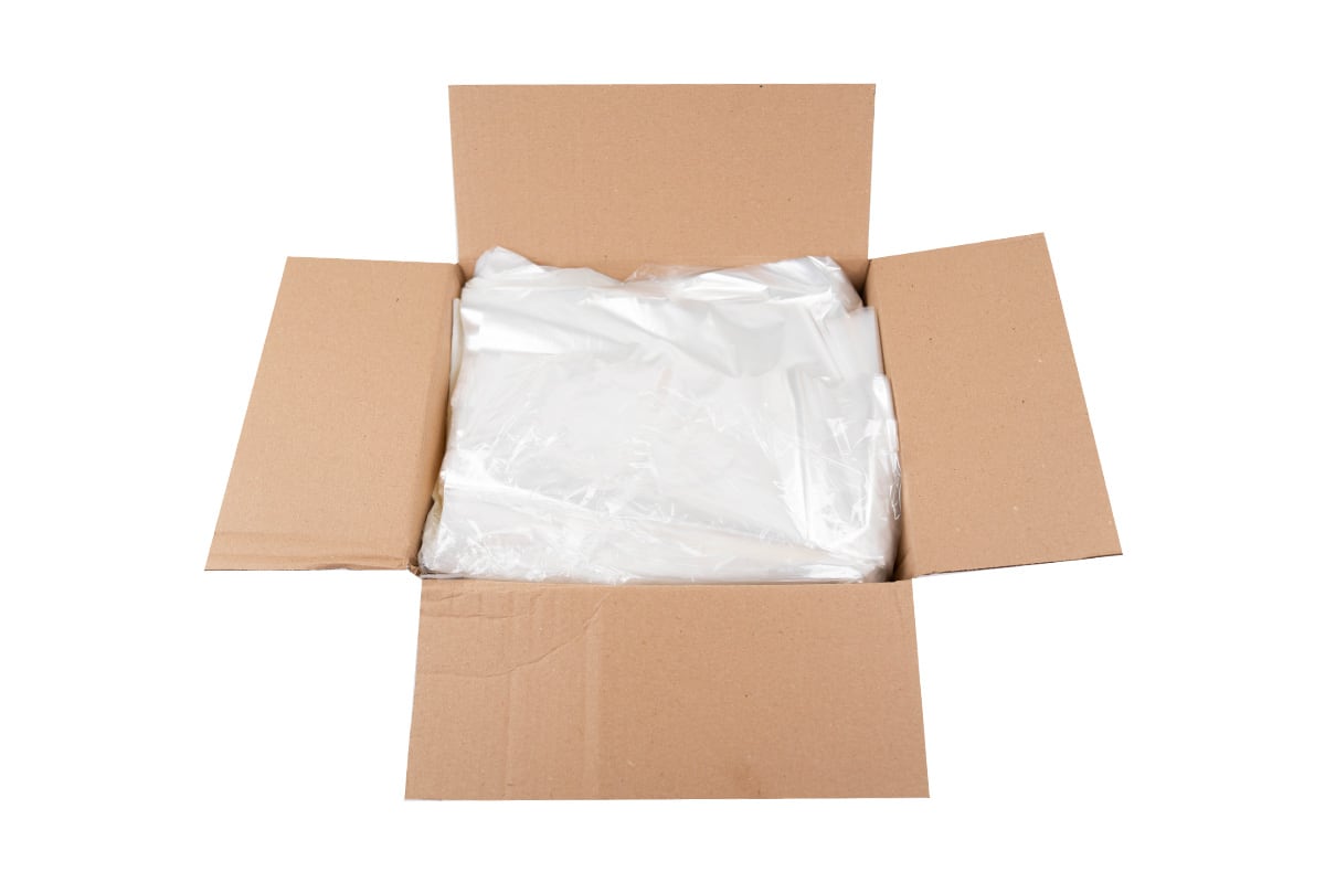 LDPE vellen transparant - 400x600mm x 20my (1.000 st)