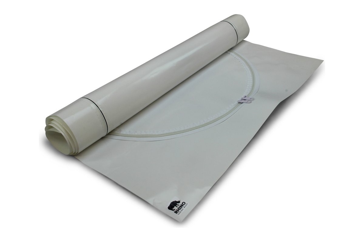 Krimpfolie ritsdeur wit - 175 x 75cm x 300my