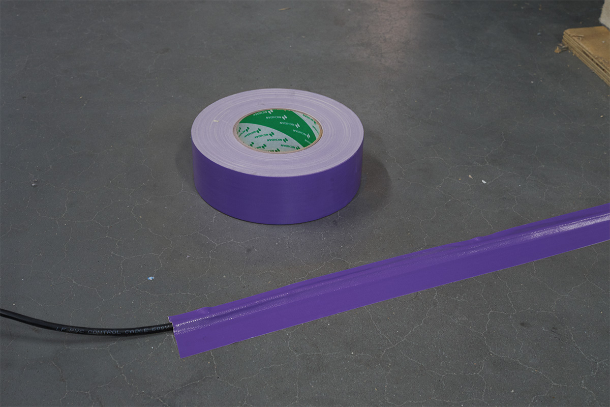 Nichiban® 1200 gaffa tape paars - 50mm x 50m