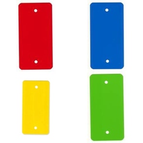 PEM labels groen - 55 x 110mm (1.000 st)