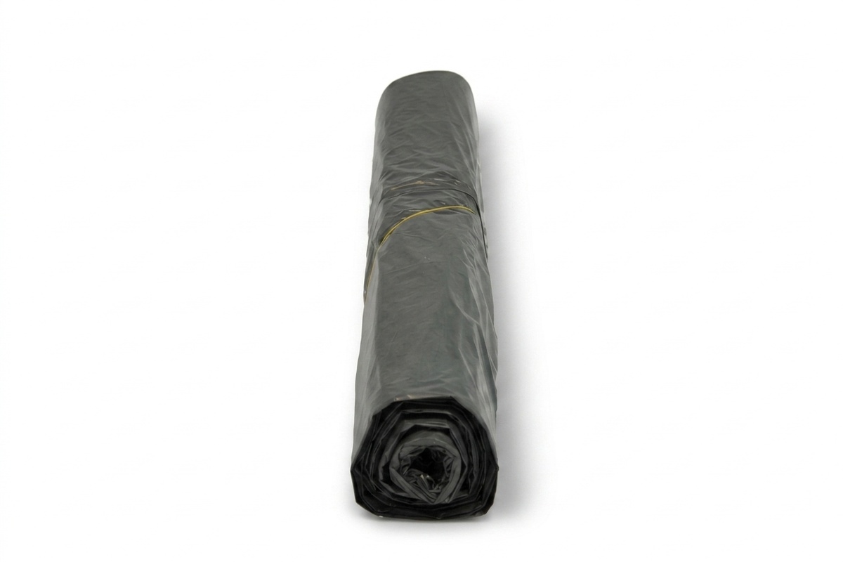 HDPE afvalzakken zwart 120L - 70 x 110cm x T25 (500st)