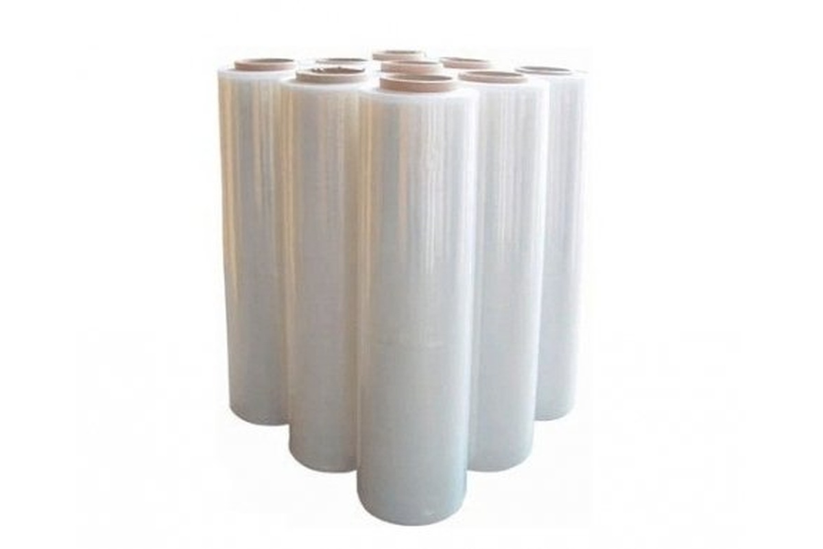 Handwikkelfolie transparant - 50cm x 300m x 17my