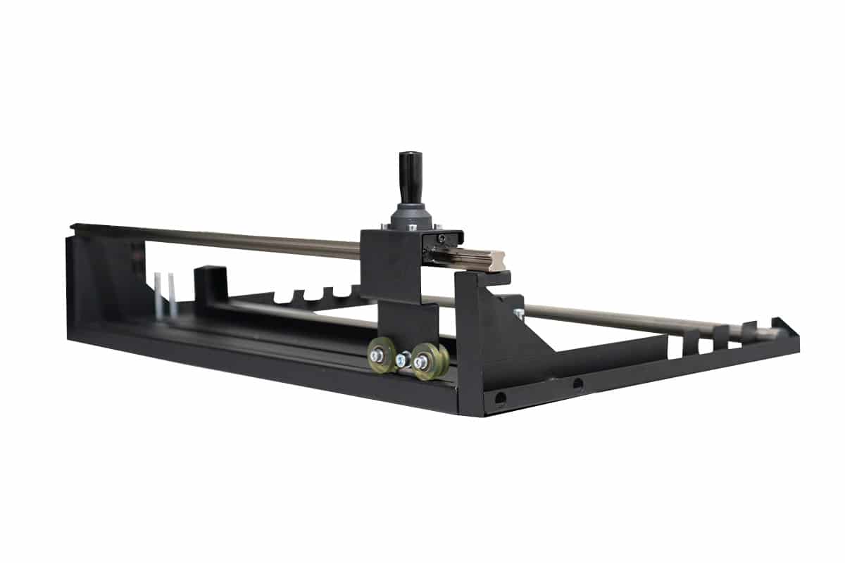 Afsnij-unit inpaktafel zijkant - voor rolbreedte 45 cm