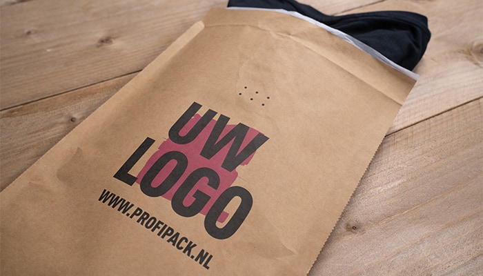 Bedrukte verzendzakken papier