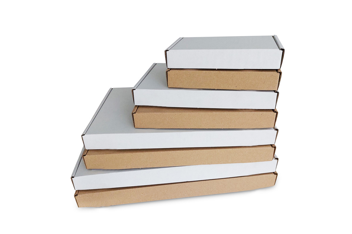 Brievenbusdozen bruin A5 - 220 x 155 x 27mm