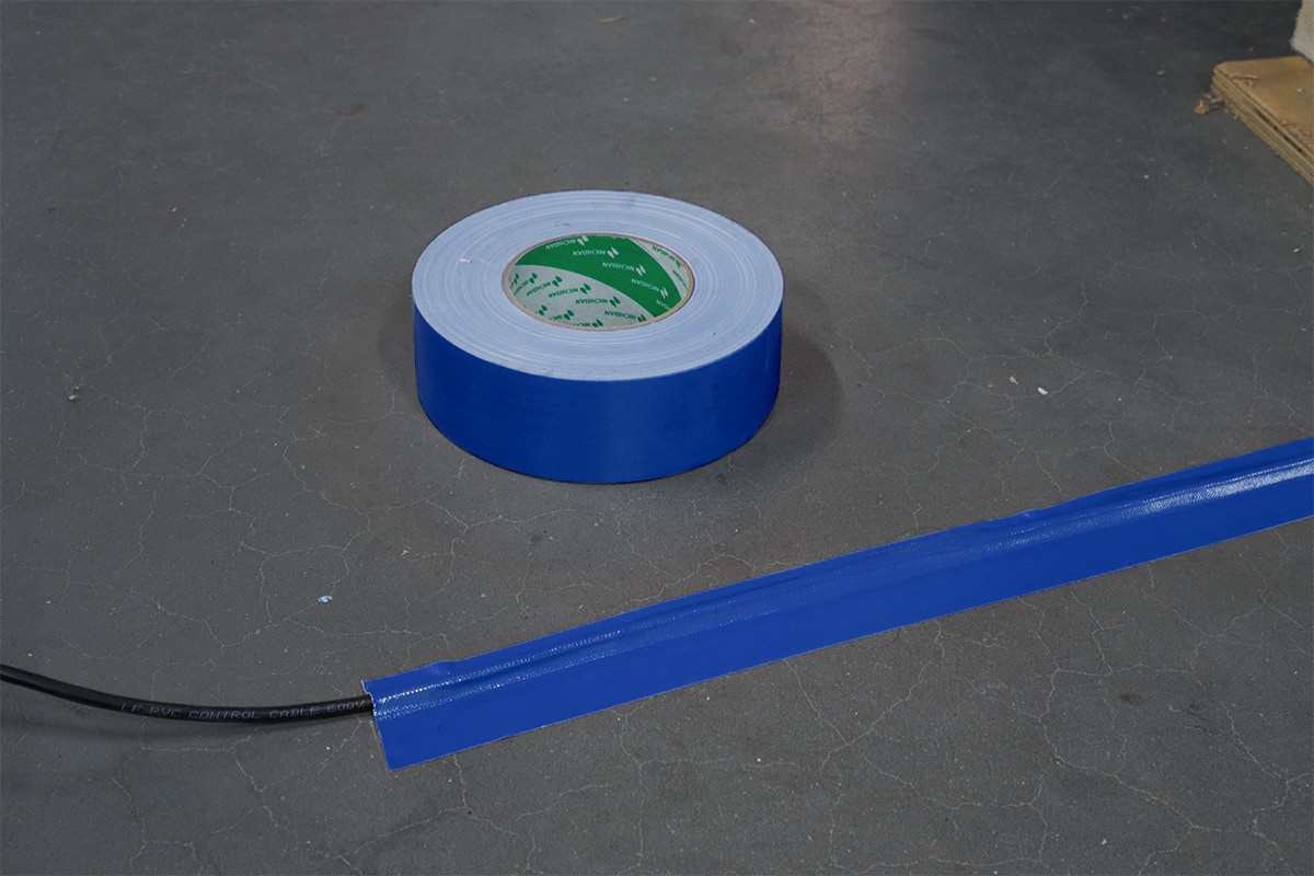 Nichiban® 1200 gaffa tape blauw - 38mm x 50m
