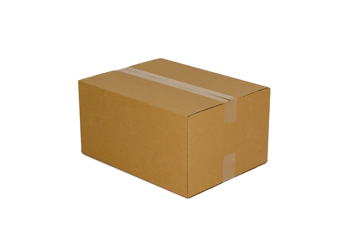 Kartonnen doos (A4) - 305 x 220 x 220mm (enkele golf)
