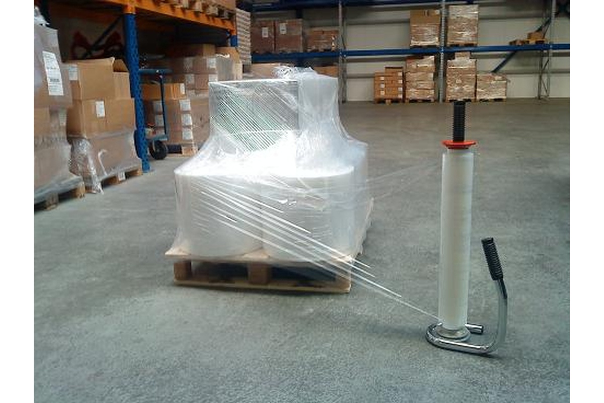Nano handwikkelfolie transparant - 50cm x 300m x 12my