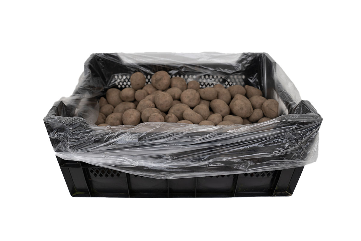 LDPE kratzakken transparant - 60 x 15/15 x 50cm x 20my (250 st)