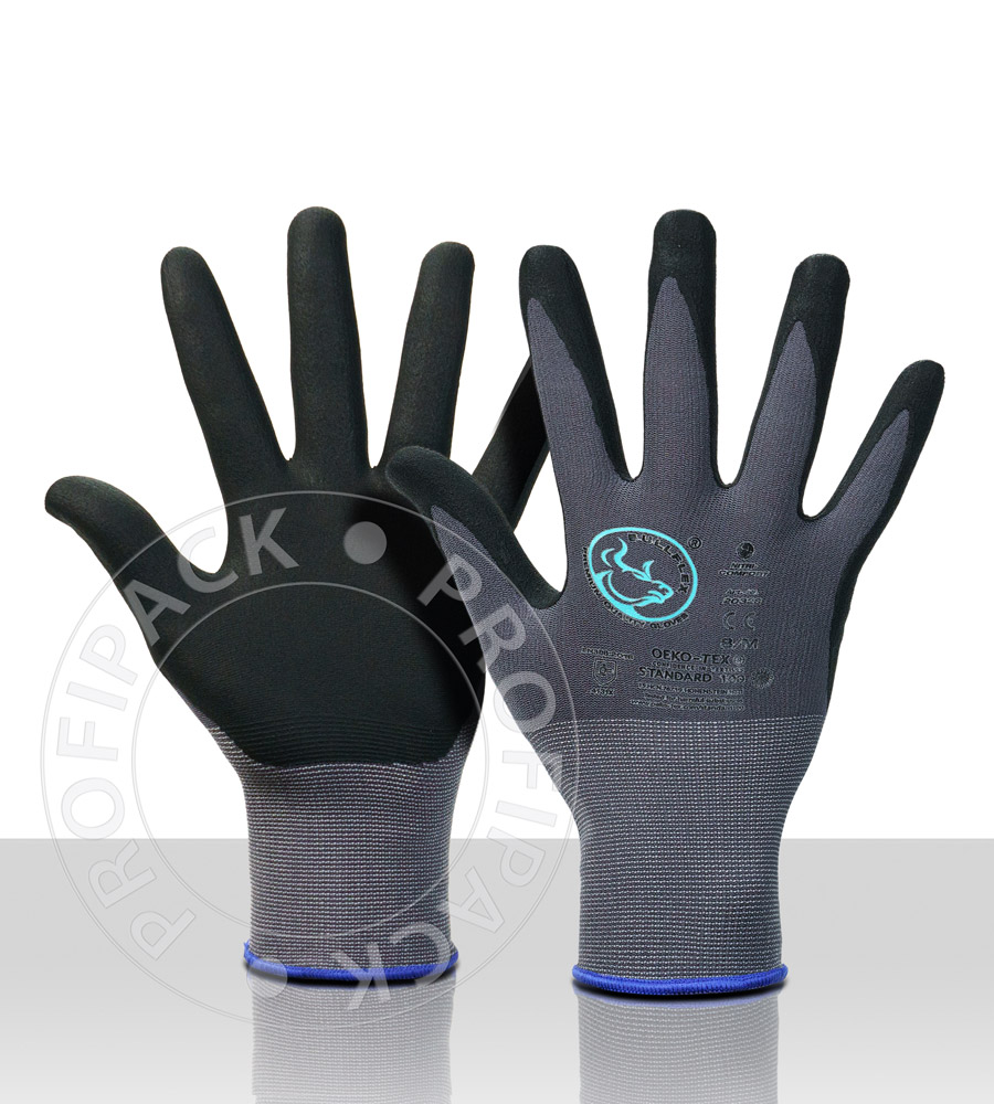 Bullflex Premium handschoenen nitri comfort plus - maat 9/L Bullflex Premium handschoenen nitri comfort plus - maat 9/L