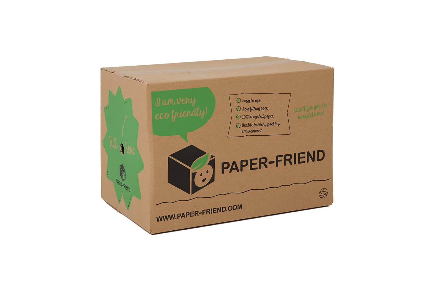 Paper Friend box opvulmateriaal - 400mm x 450m x 60gr