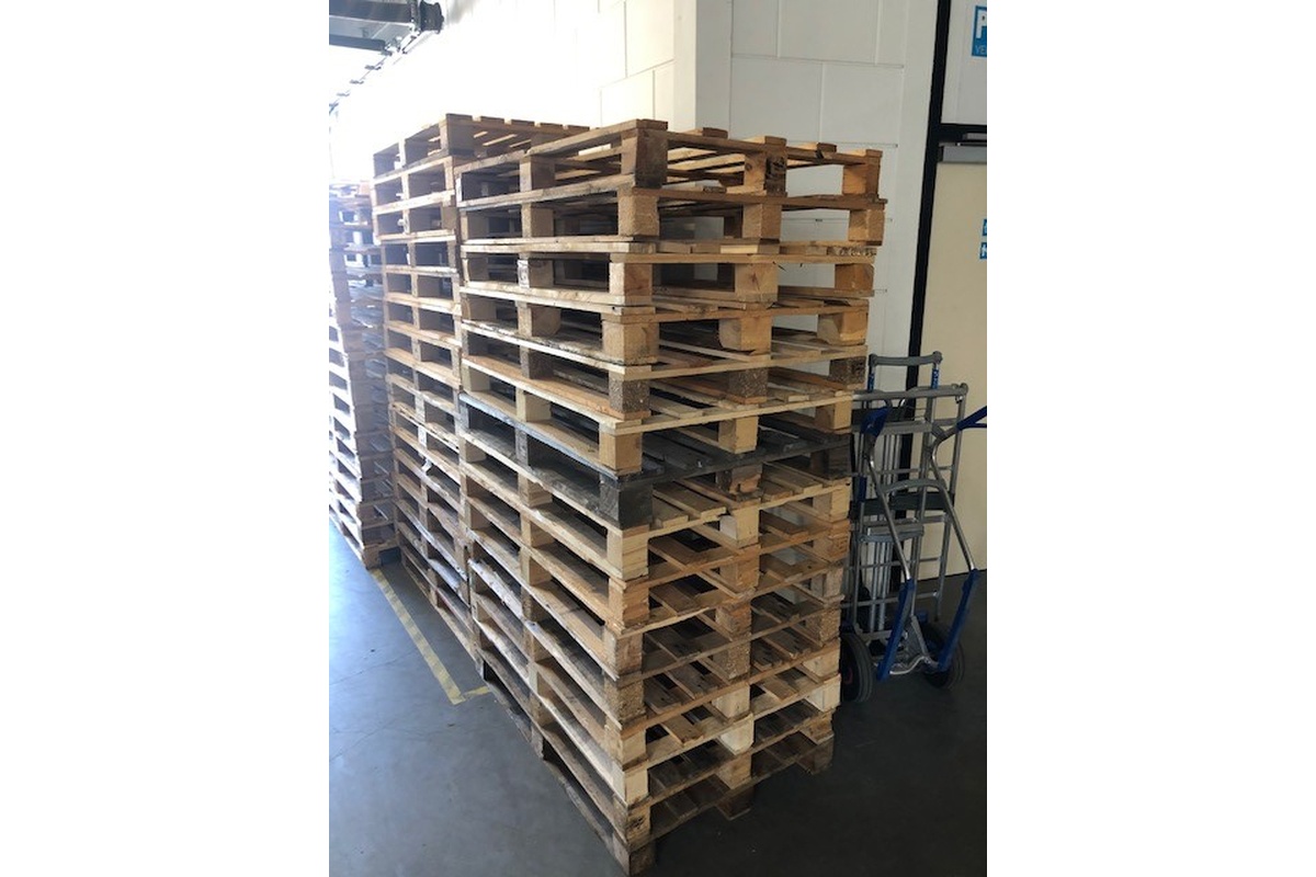 Houten pallets gerecycled - 800 x 1200mm
