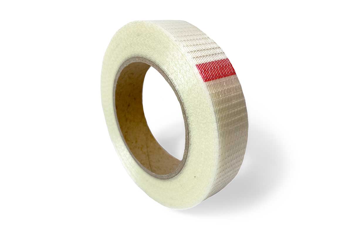 Filament kruislings versterkte tape - 25mm x 50m 38.0000 millimeter