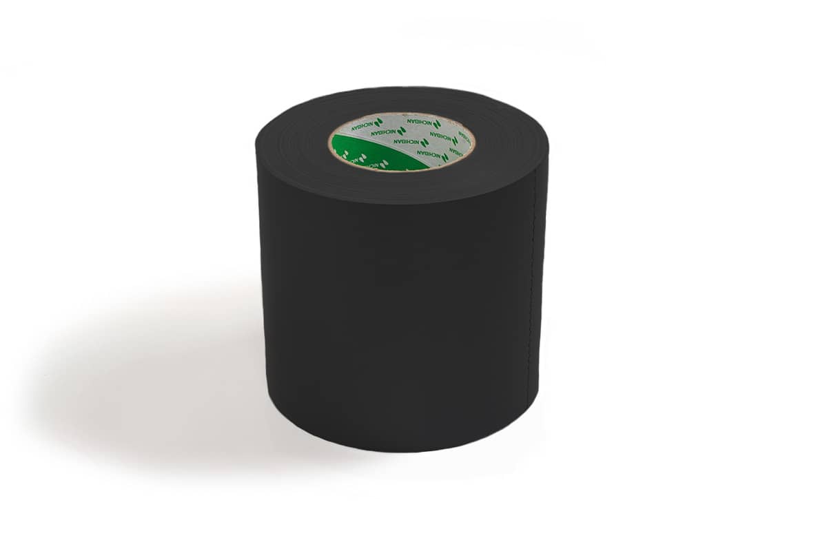 Nichiban® 1200 gaffa tape zwart - 150mm x 50m