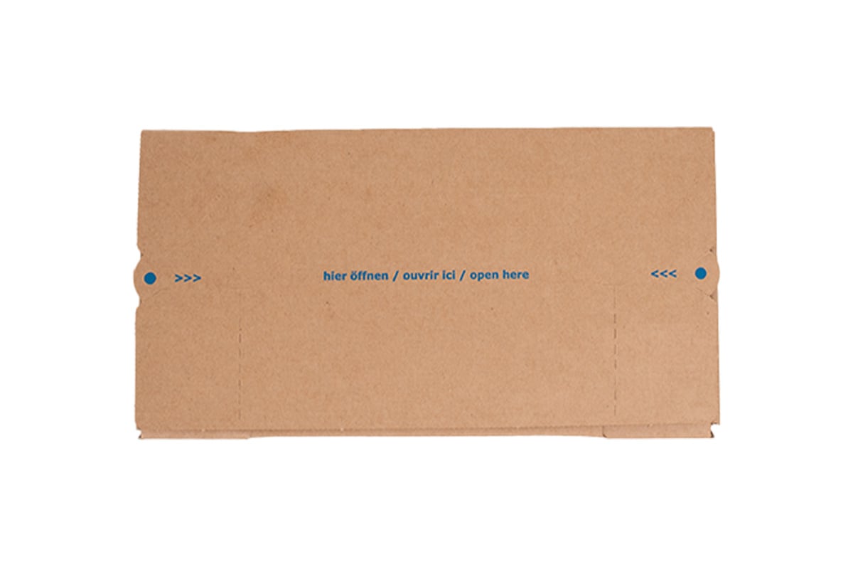 Smartphone verzenddoos met fixeerfolie - 235 x 122 x 20mm