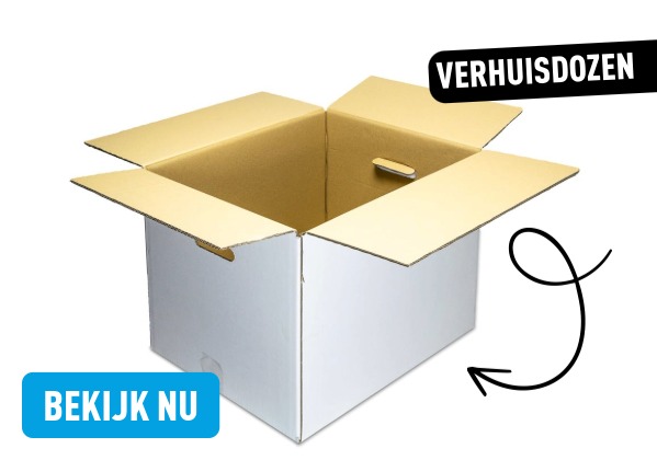 Verhuisdozen met handgreep bij Profipack