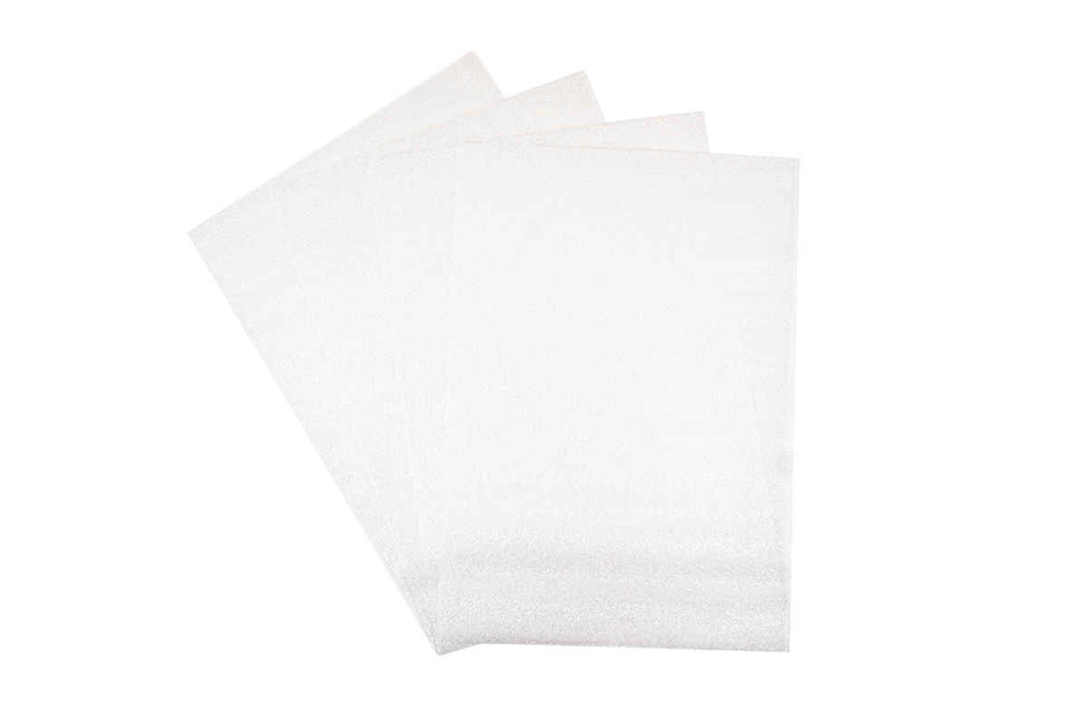 Schuimfolie vellen - 20 x 30cm x 1mm (500st)
