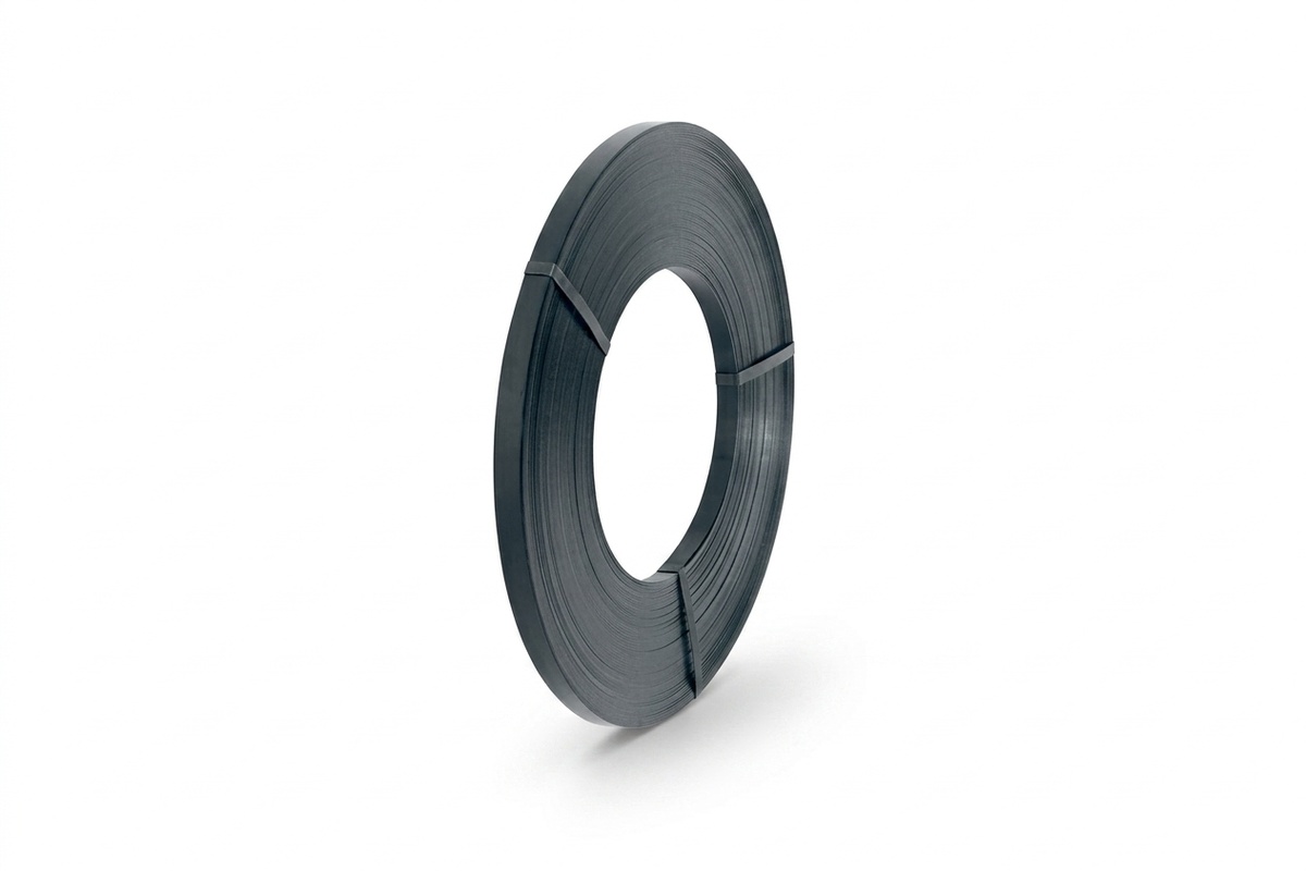 Staalband zwart gelakt E.W. - 13mm