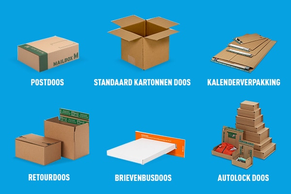 Diverse soorten kartonnen dozen op maat 