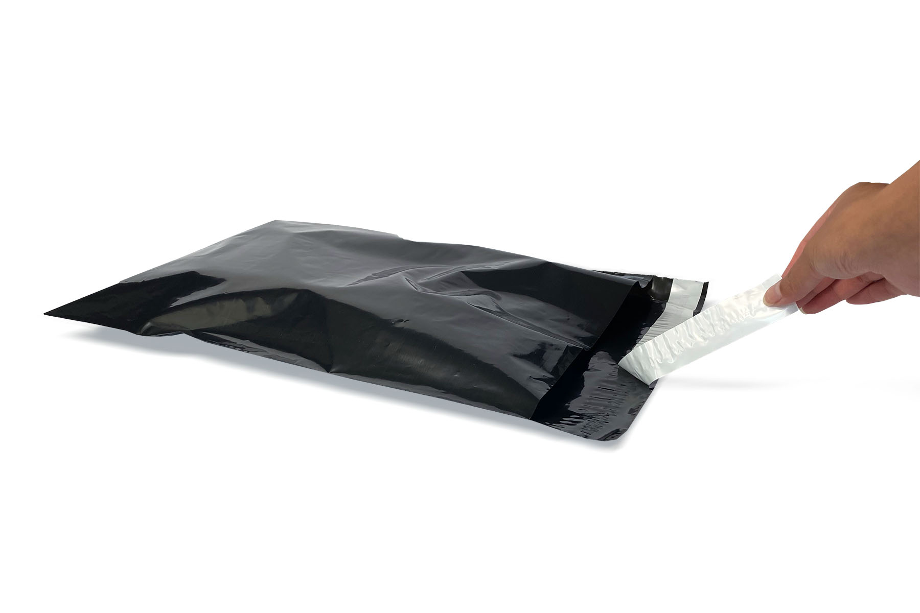 Coex verzendzakken zwart - 165 x 245mm (100 st)