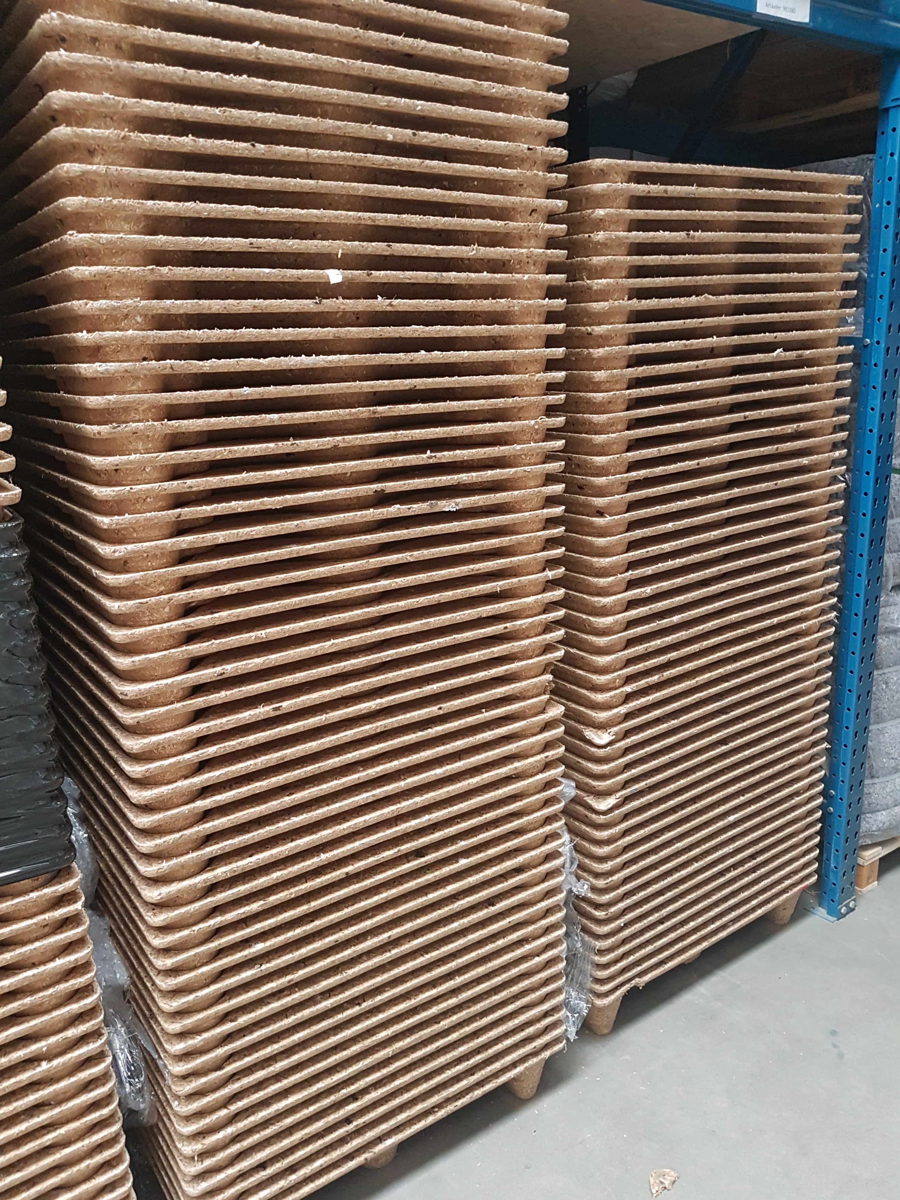 Geperste pallets - 400 x 600mm